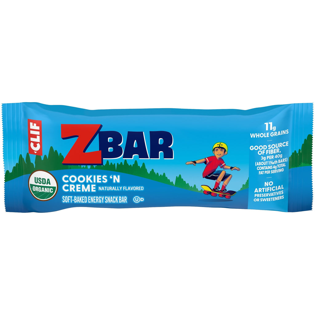 Cookies 'N Creme Flavor Soft-Baked Energy Snack Bar, Organic Granola Bar A3