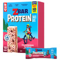 Protein Strawberries 'N Creme Crispy Snack Bars, Gluten Free Protein Bars W1