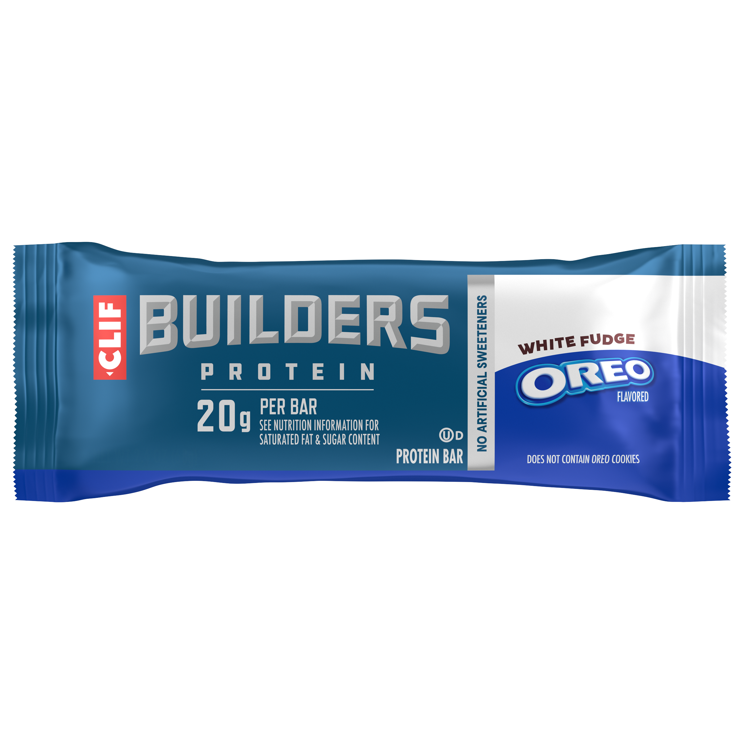 CLIF White Fudge OREO-Flavored Plant Based Protein Bars N5