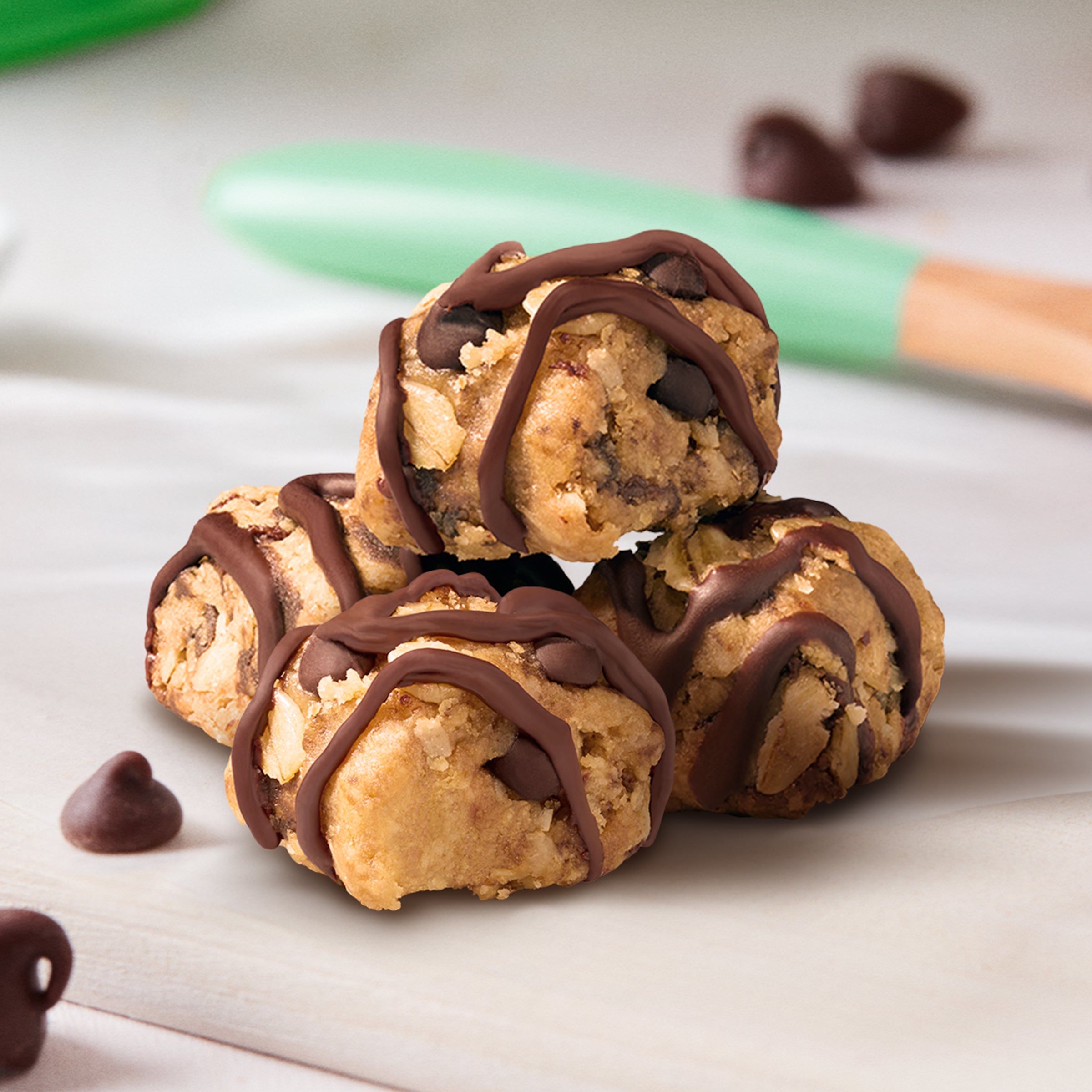 Oat Bites Chocolate Chip Baked Oat Energy Granola Bites S9