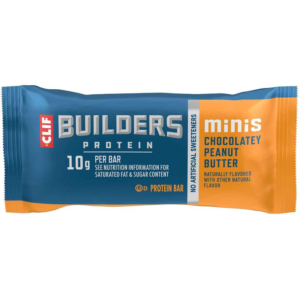 CLIF Minis Chocolatey Peanut Butter Plant Based Protein Bars T8