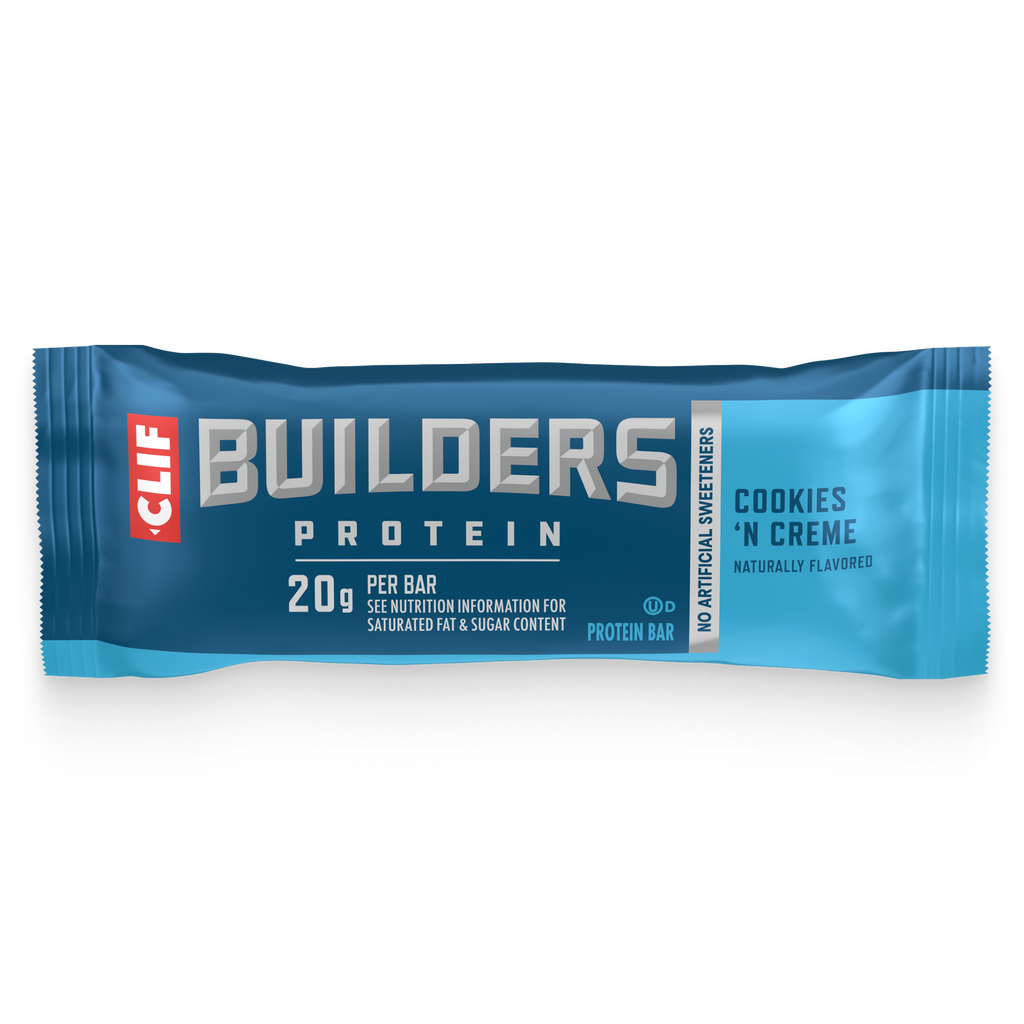 CLIF Cookies 'N Creme Flavor Plant Based Protein Bars S7