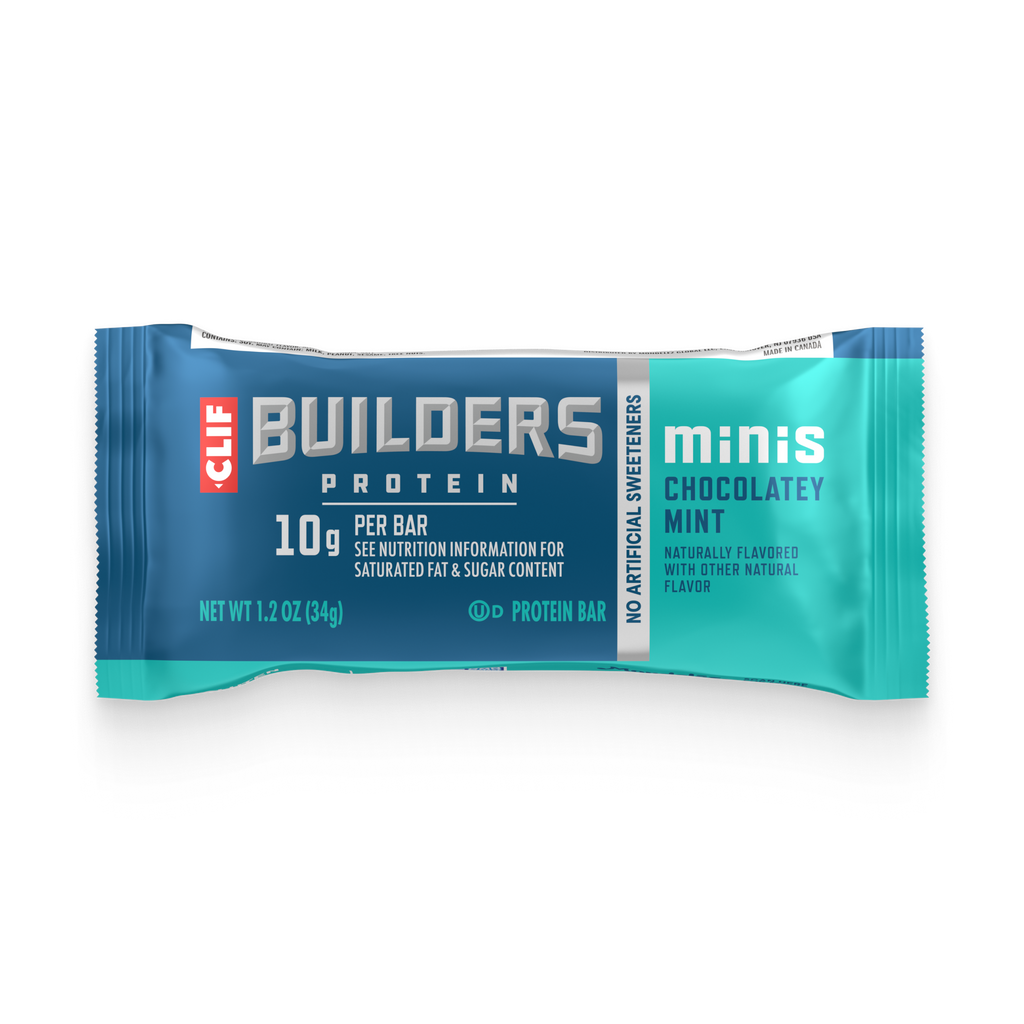 CLIF Minis Chocolatey Mint Plant Based Protein Bars B6
