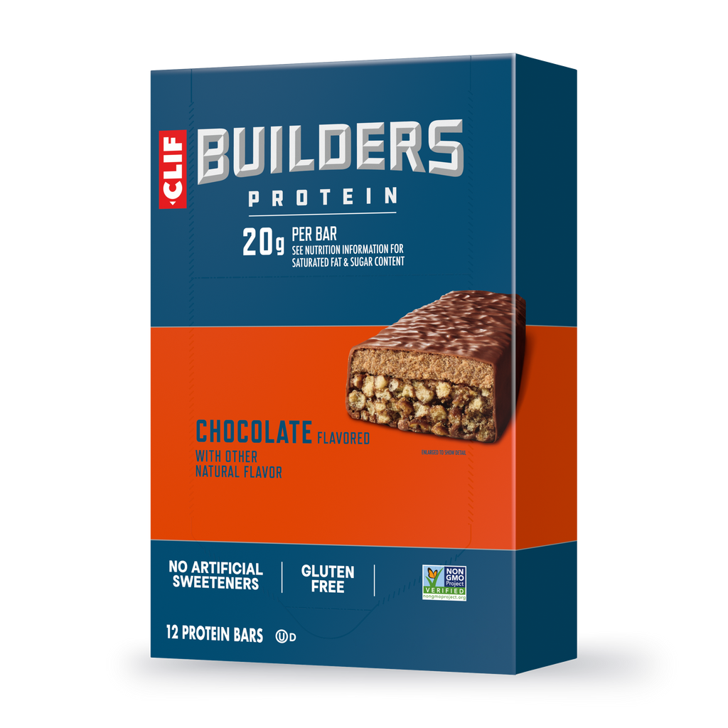 CLIF Chocolate Flavor Plant Based Protein Bars S5
