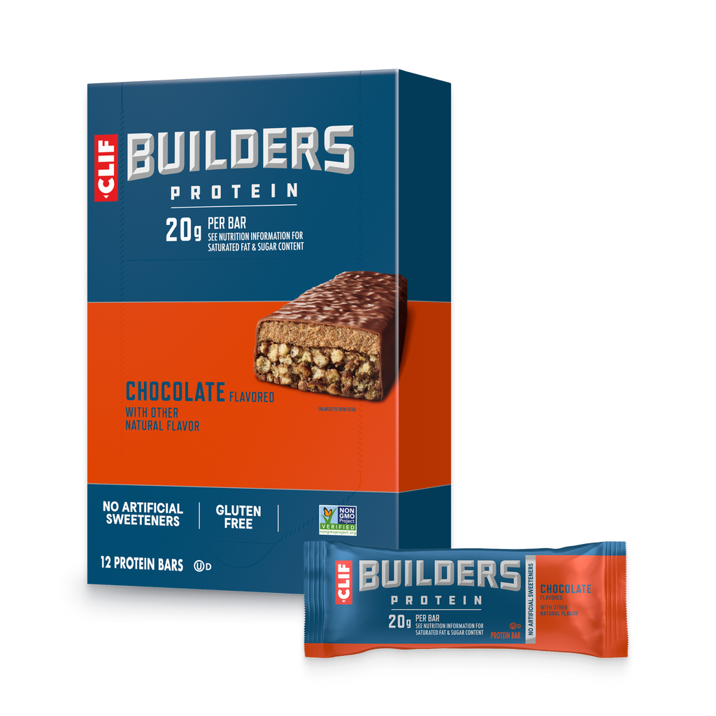 CLIF Chocolate Flavor Plant Based Protein Bars S5