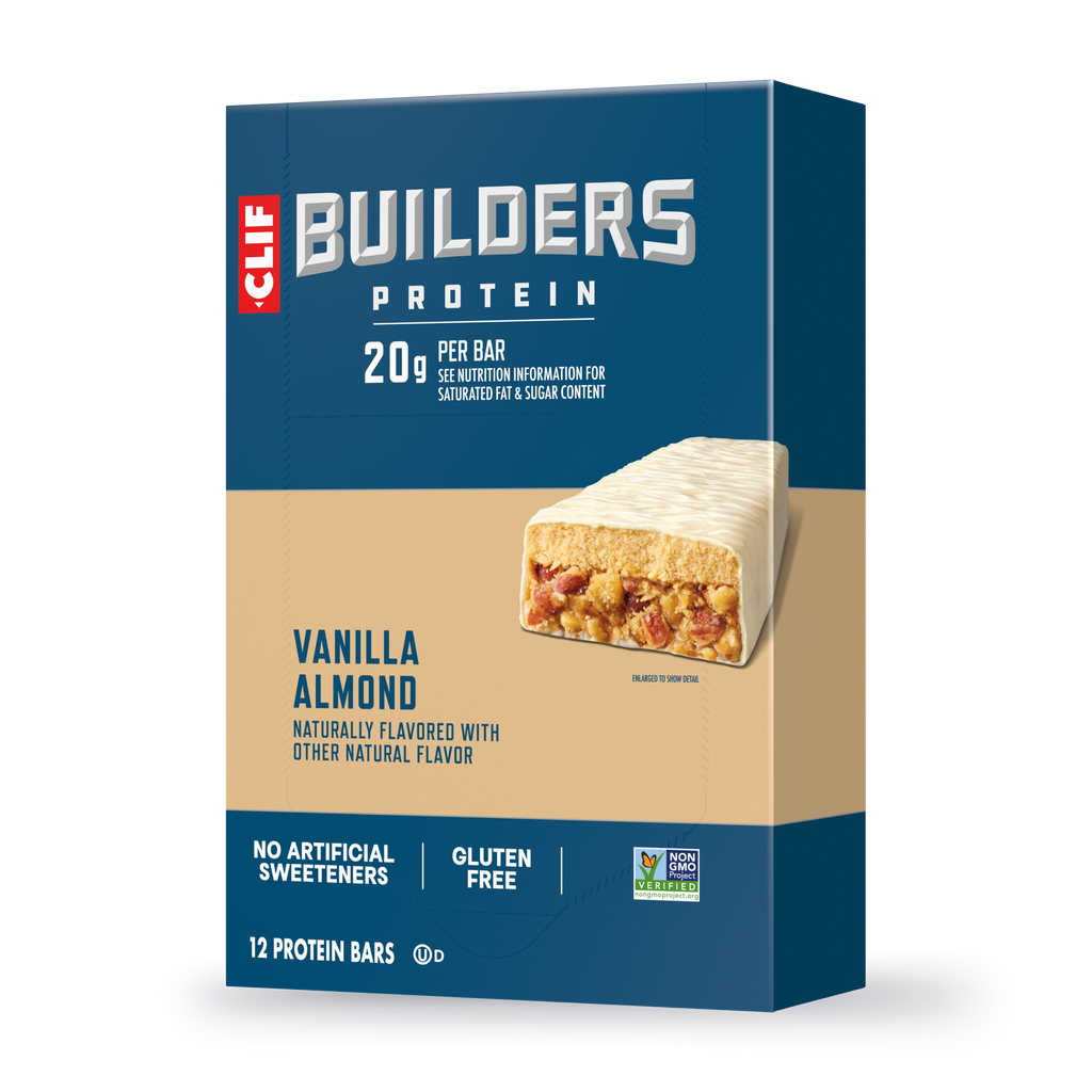 CLIF Vanilla Almond Flavor Plant Based Protein Bars Q3