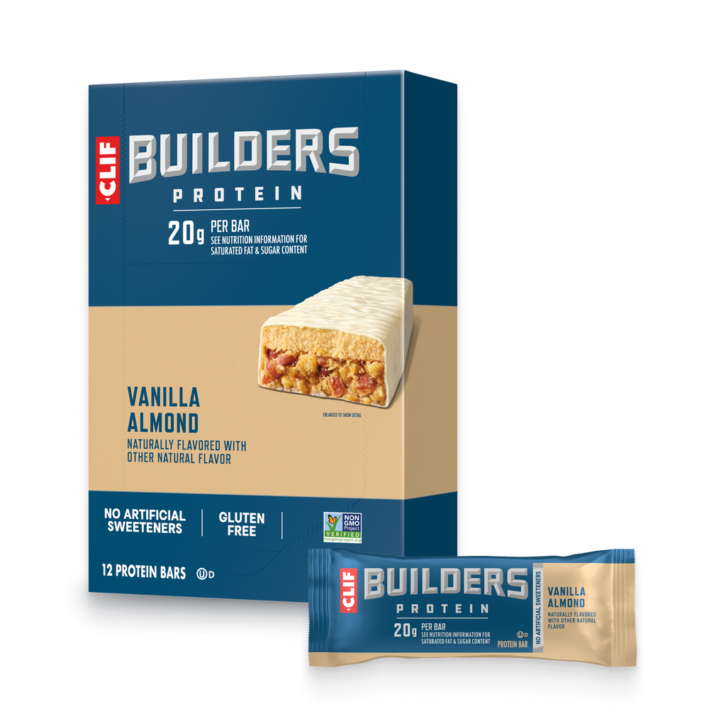 CLIF Vanilla Almond Flavor Plant Based Protein Bars Q3