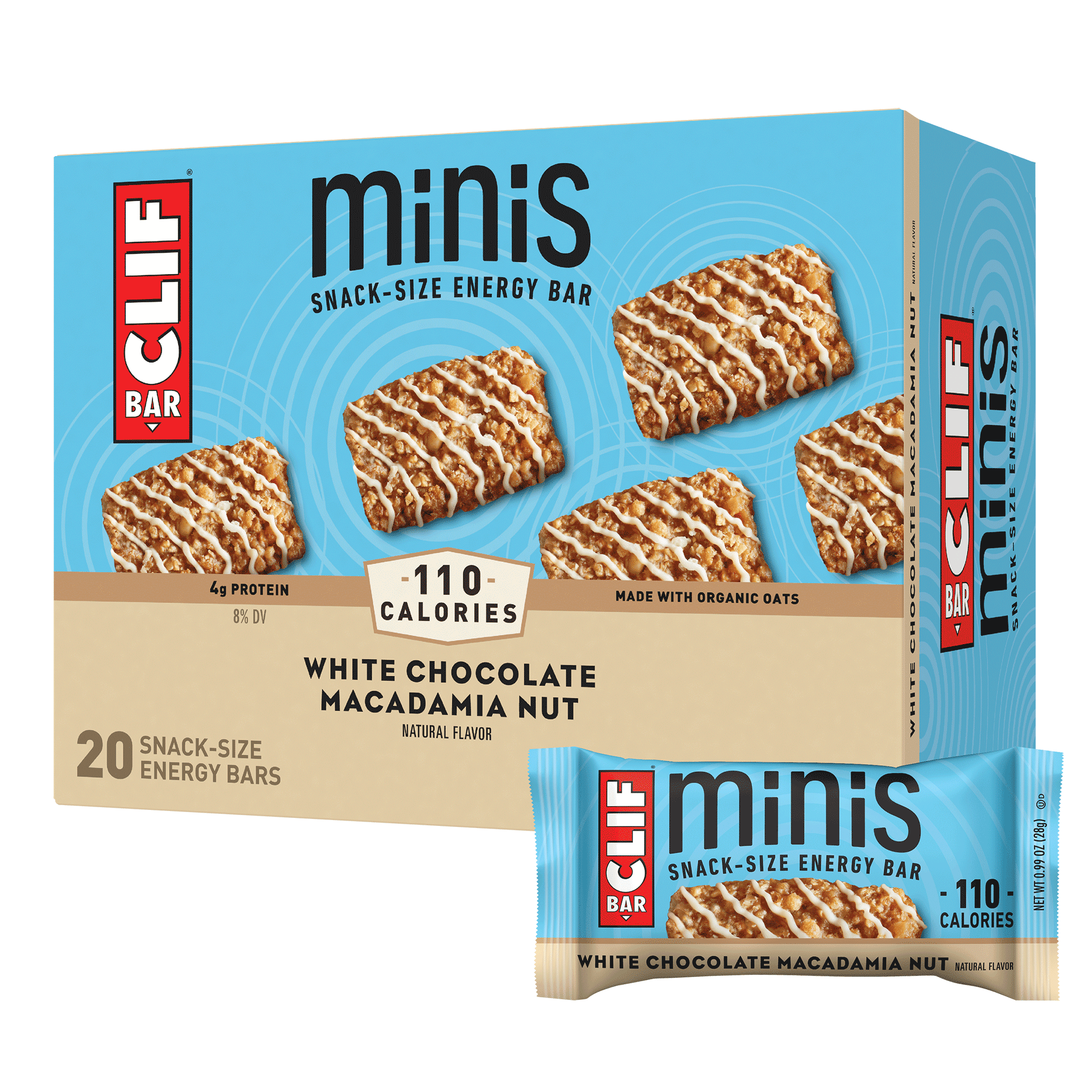 White Chocolate Macadamia Nut Flavor Minis F9
