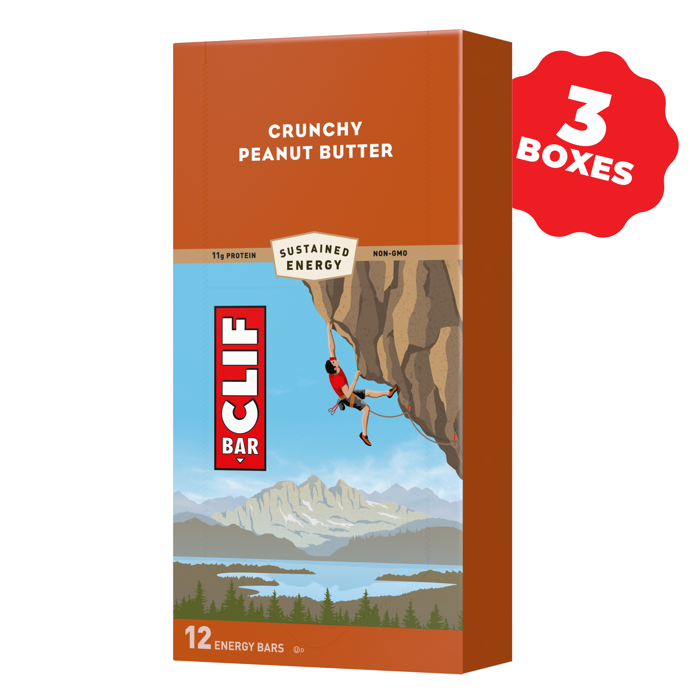 Crunchy Peanut Butter, 36 Bars G7