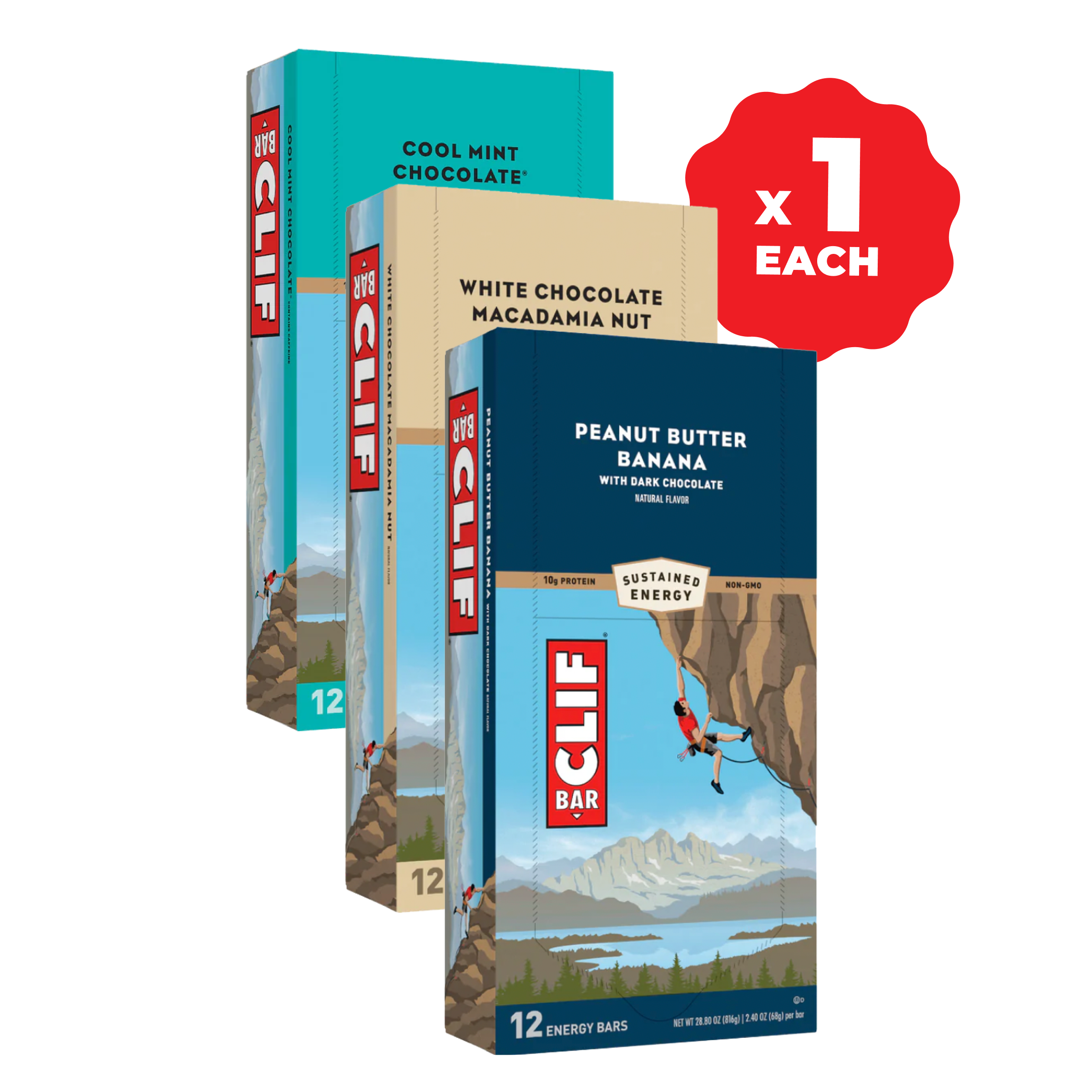 BAR Mixed Flavors Variety Pack, 36 Bars Z9