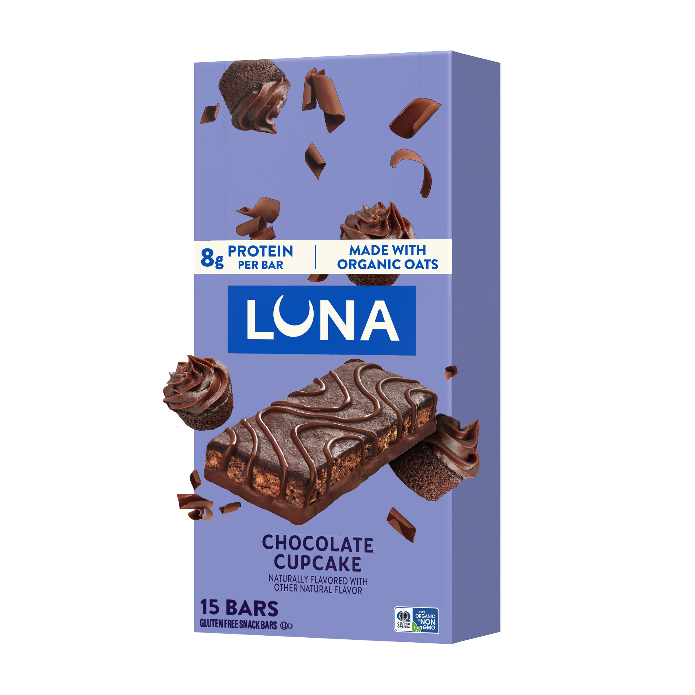 Bar Chocolate Cupcake Flavor Gluten Free Snack Bar P6