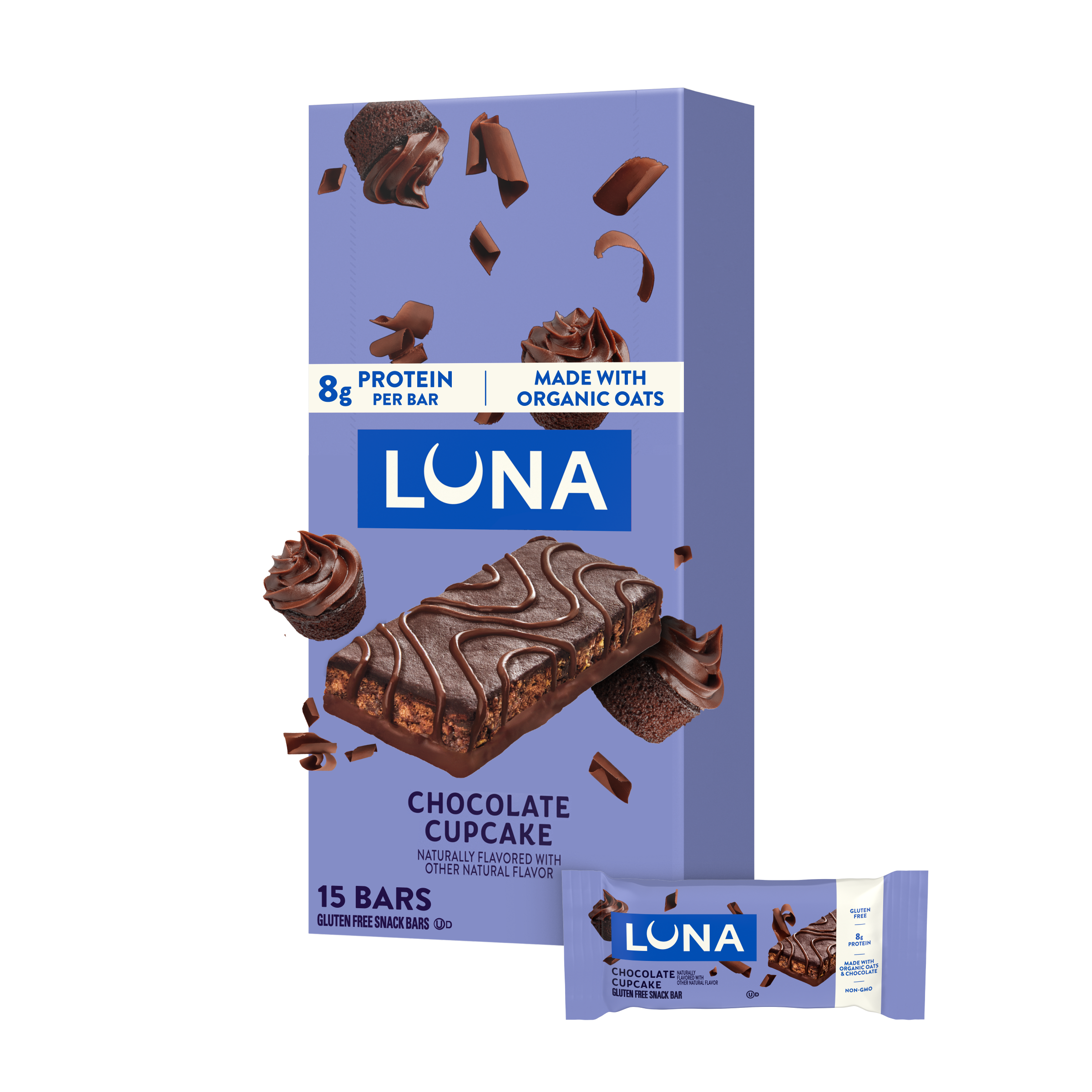 Bar Chocolate Cupcake Flavor Gluten Free Snack Bar P6