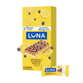 Bar Mash-Ups LemonZest + Blueberry Flavor Gluten Free Snack Bars, Non-GMO Protein Bars I0
