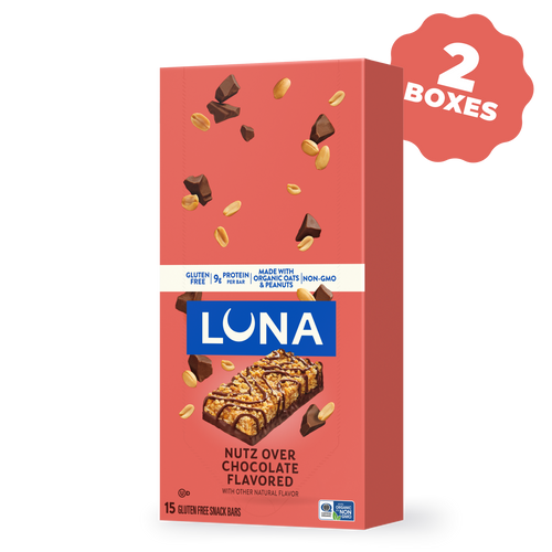 Bar Nutz Over Chocolate Flavor Gluten Free Snack Bars, 30 Bars F2