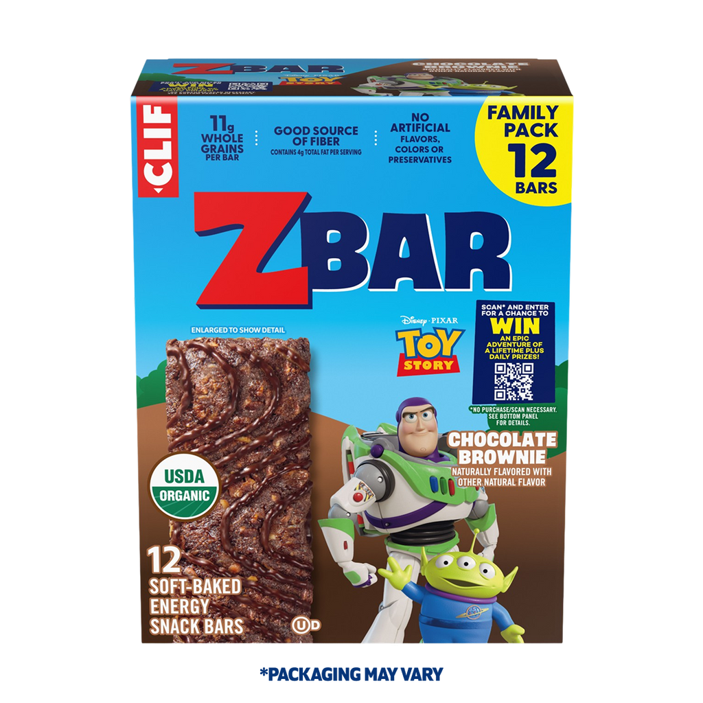 Chocolate Brownie Soft-Baked Energy Snack Bars, Organic Granola Bars V8