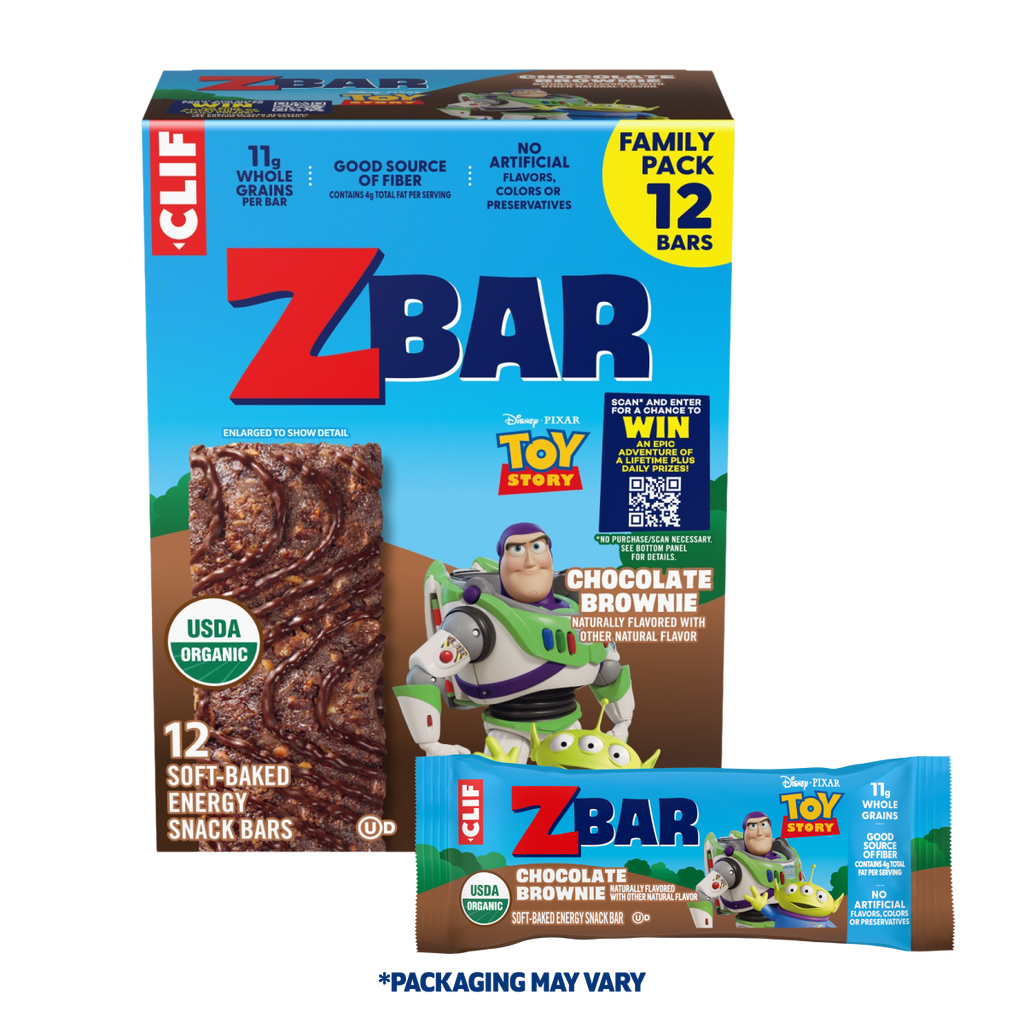 Chocolate Brownie Soft-Baked Energy Snack Bars, Organic Granola Bars V8