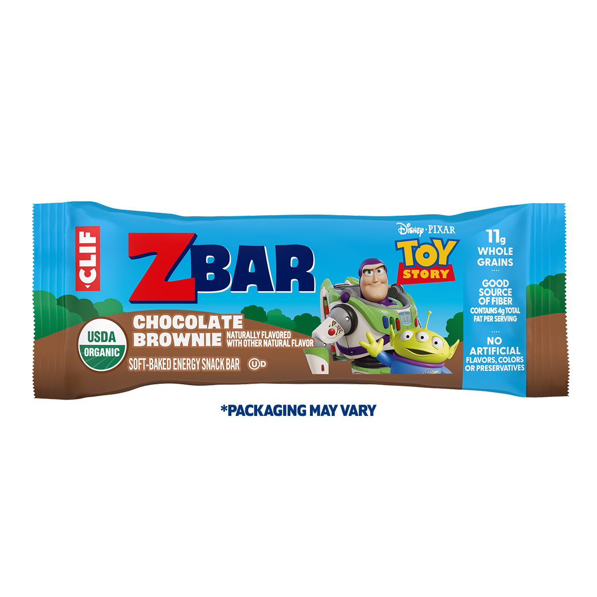 Chocolate Brownie Soft-Baked Energy Snack Bars, Organic Granola Bars V8