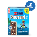 Protein Cookies 'N Creme Crispy Snack Bars, Gluten Free Protein Bars, 30 Bars B5