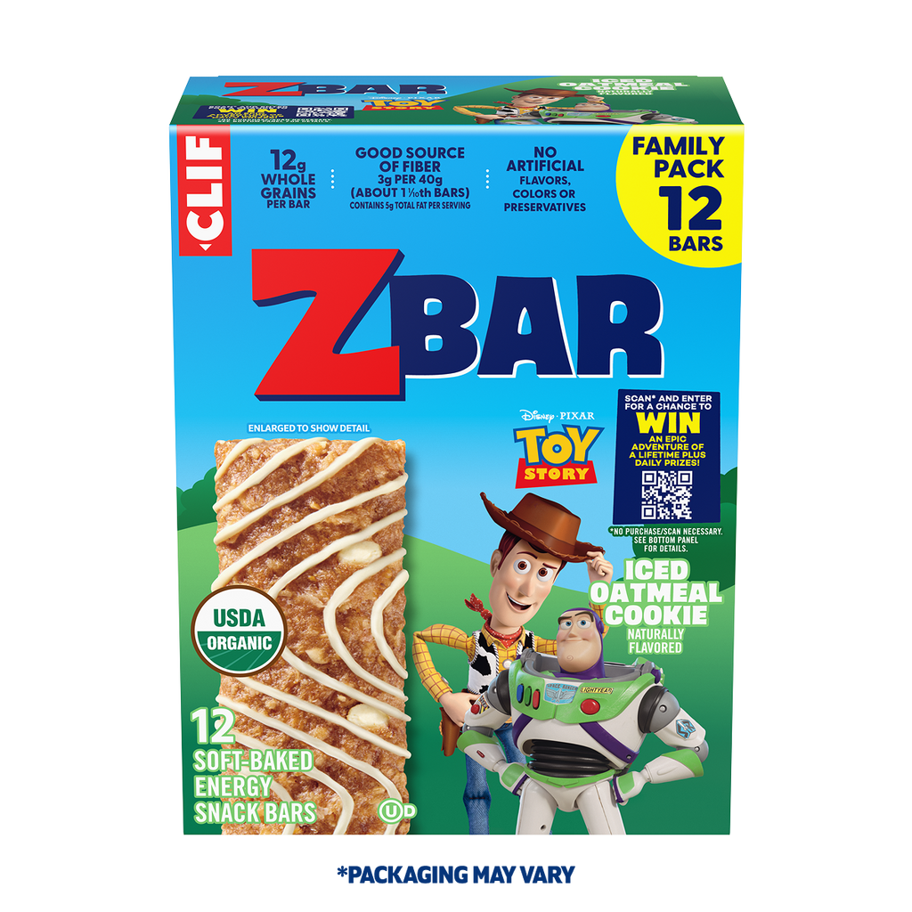 Iced Oatmeal Cookie Soft-Baked Energy Snack Bars, Organic Granola Bars Q2
