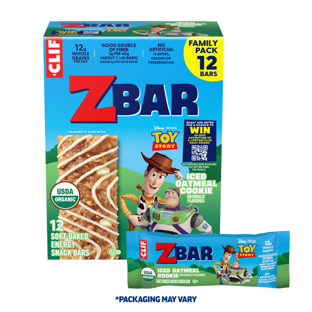 Iced Oatmeal Cookie Soft-Baked Energy Snack Bars, Organic Granola Bars Q2