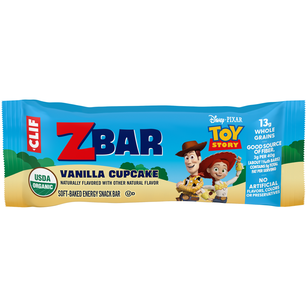 Toy Story - Vanilla Cupcake - Soft-Baked Energy Snack Bars - Non-GMO - 13g Whole Grains - USDA Organic Granola Bars (6 Pack) V7